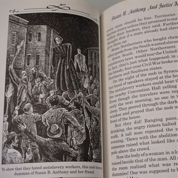 Susan B. Anthony And Justice For All By Jeanne Gehret 1994 Paperback - Picture 9 of 9
